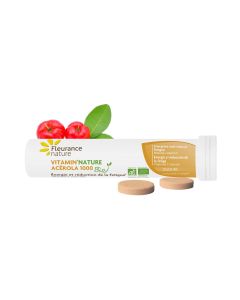 Vitamin'nature® Acérola 1000 Bio Fleurance Nature 20 comprimés