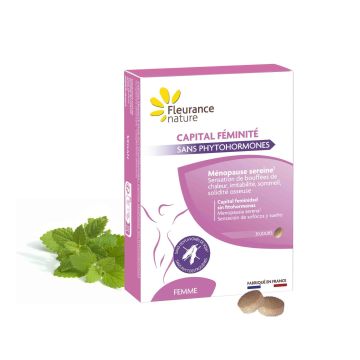 Capital Féminité Sans Phytohormones Fleurance Nature 60 comprimés