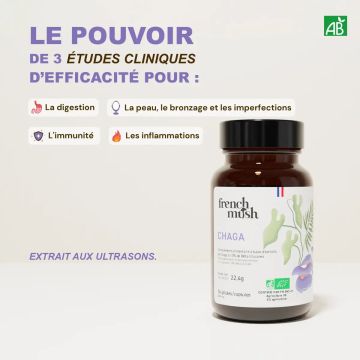 Chaga Bio French Mush 56 gélules
