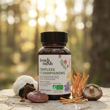 Complexe 5 Champignons Bio French Mush 56 gélules