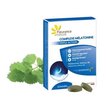 Complexe Mélatonine Fleurance Nature 30 comprimés
