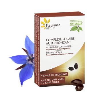 Complexe Solaire Autobronzant Fleurance Nature 30 capsules