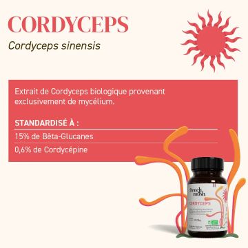 Cordyceps Bio French Mush 56 gélules