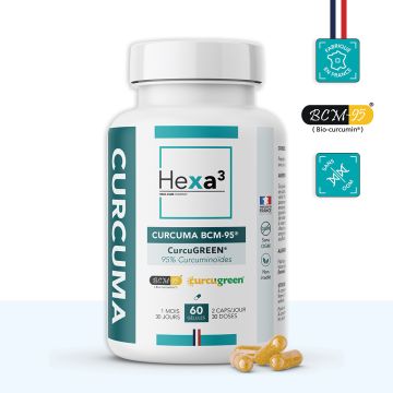 Curcuma CurcuGreen® BCM-95® 60 gélules