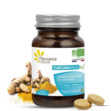 Curcuma PLUS Bio Fleurance Nature 60 comprimés