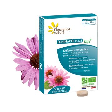 Échinacée PLUS Bio Fleurance Nature 15 comprimés
