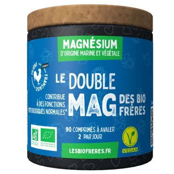 Magnésium Bio Double Mag Les Bio Frères 90 comprimés