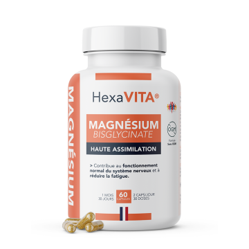 Magnésium Bisglycinate 60 gélules