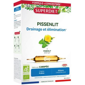 Pissenlit Bio Superdiet 20 ampoules