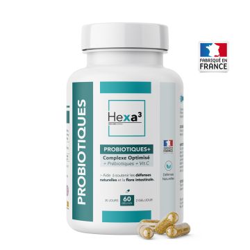 Probiotiques + Digestion 10 milliards UFC 60 gélules